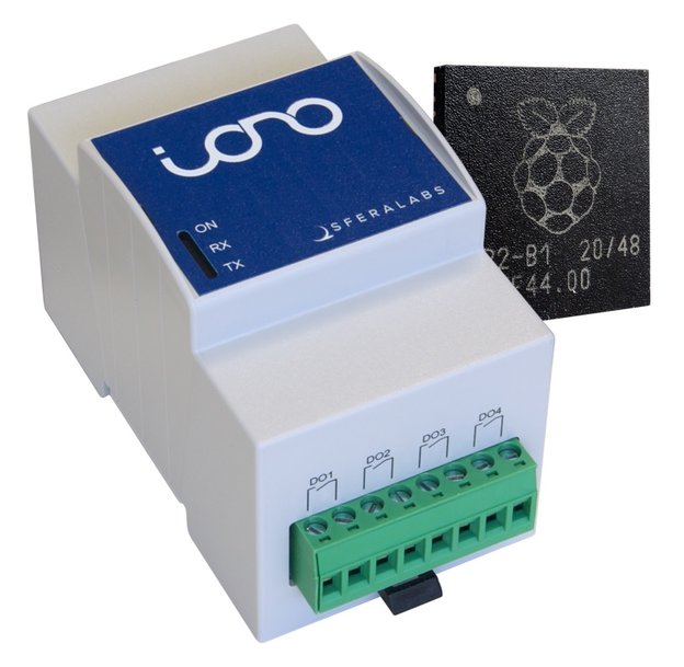 Iono RP – das erste industrielle programmierbare I/O-Modul basierend auf dem neuen Mikrocontroller RP2040 von Raspberry Pi